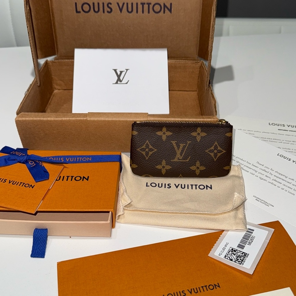 Louis Vuitton Brown Monogram Key Holder